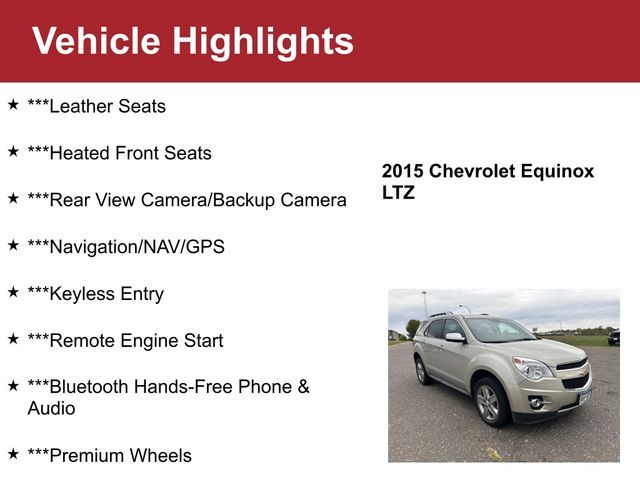 2015 Chevrolet Equinox LTZ