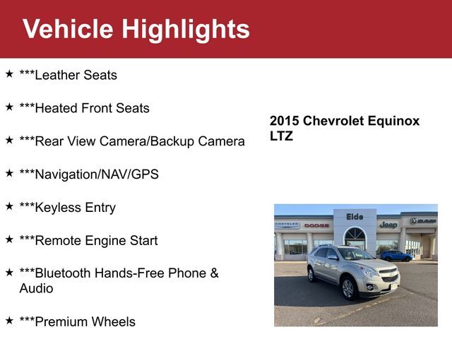 2015 Chevrolet Equinox LTZ