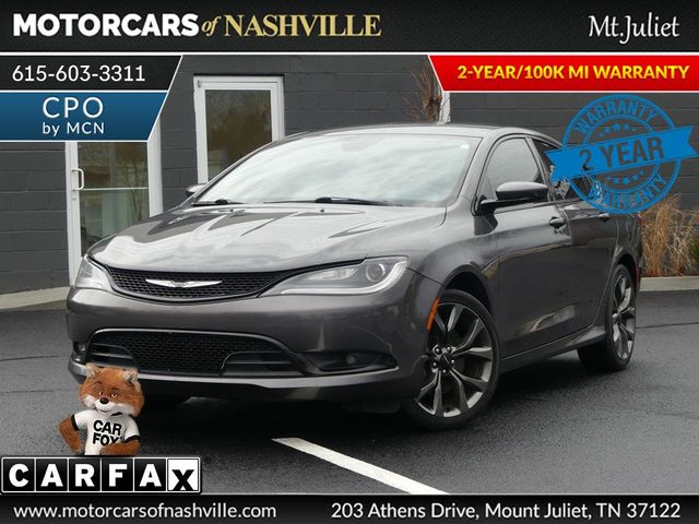 2015 Chrysler 200 S