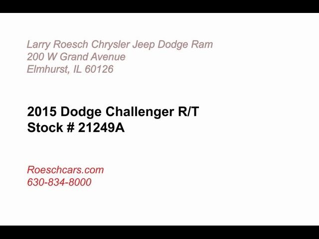 2015 Dodge Challenger R/T