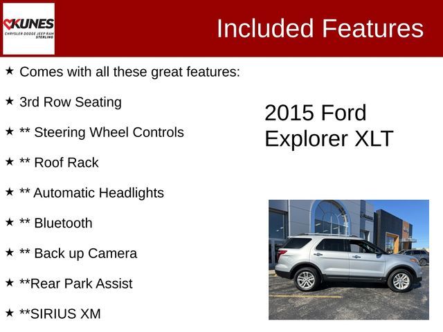 2015 Ford Explorer XLT