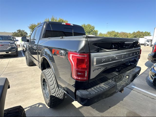 2015 Ford F-150 Platinum