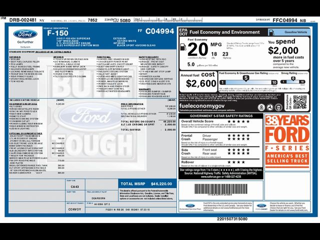 2015 Ford F-150 XLT