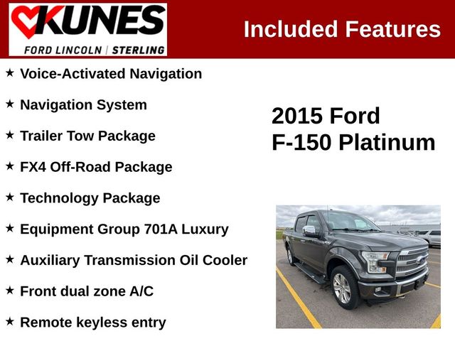 2015 Ford F-150 Platinum