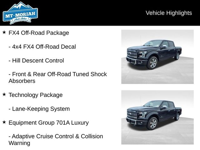 2015 Ford F-150 Platinum