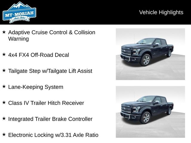 2015 Ford F-150 Platinum