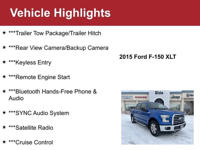 2015 Ford F-150 XLT