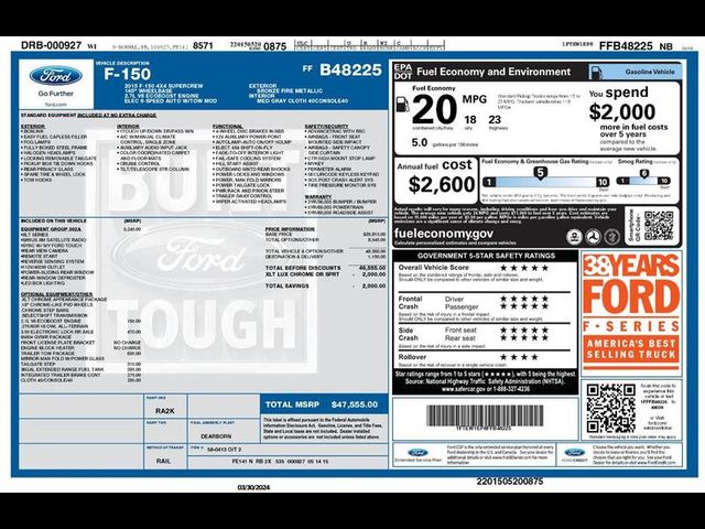 2015 Ford F-150 XLT