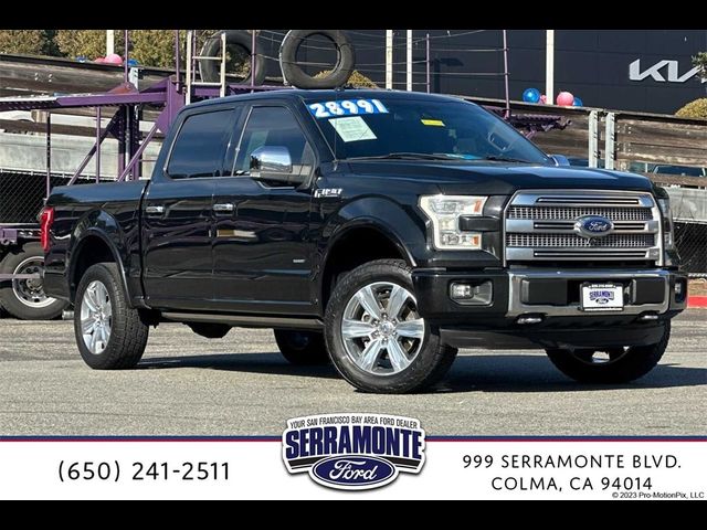 2015 Ford F-150 Platinum