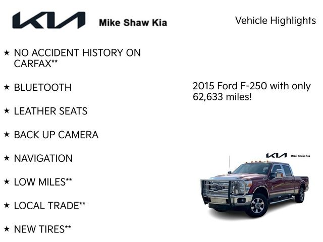 2015 Ford F-250 Lariat