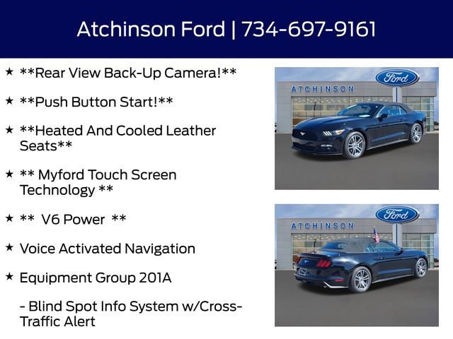 2015 Ford Mustang EcoBoost Premium