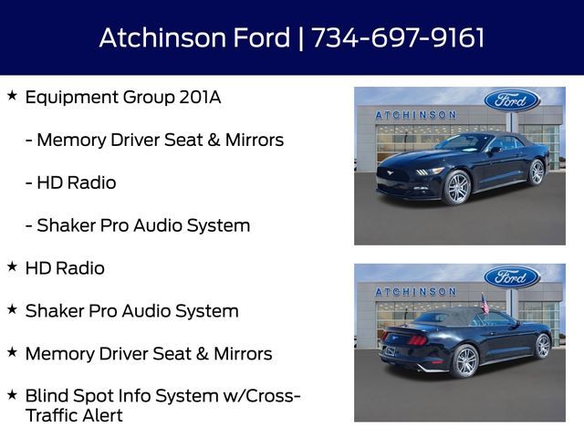 2015 Ford Mustang EcoBoost Premium