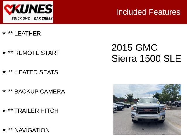 2015 GMC Sierra 1500 SLE