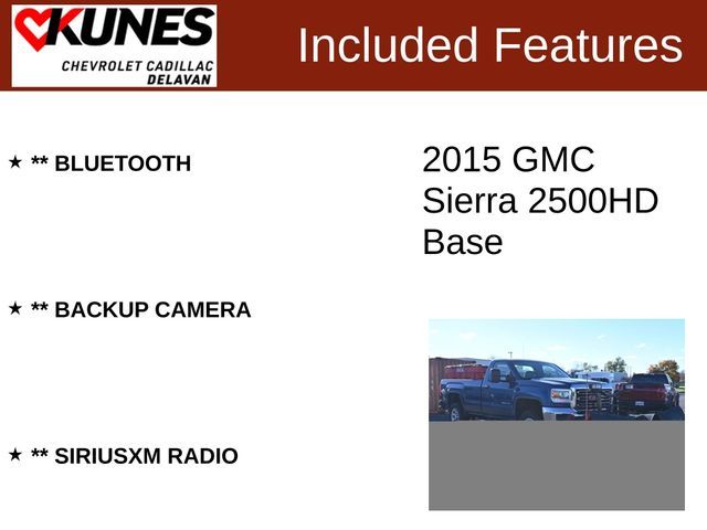 2015 GMC Sierra 2500HD Base