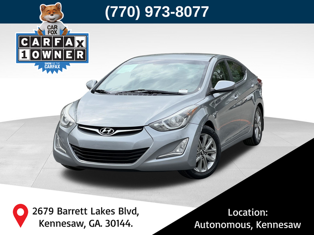 2015 Hyundai Elantra SE