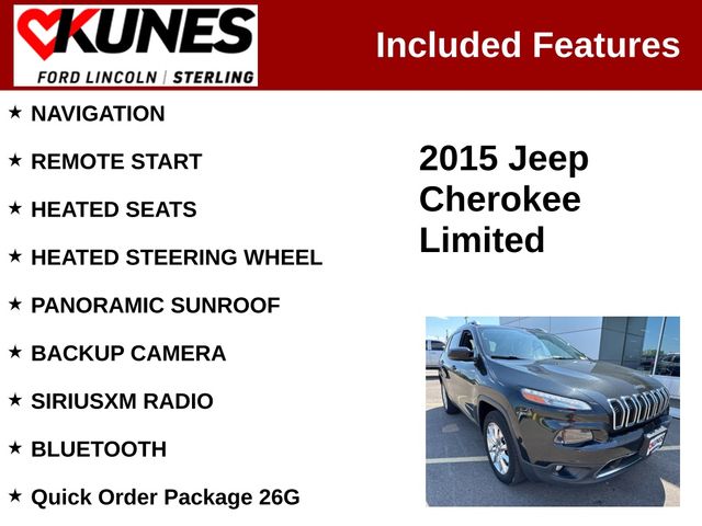 2015 Jeep Cherokee Limited