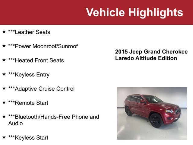 2015 Jeep Grand Cherokee Altitude