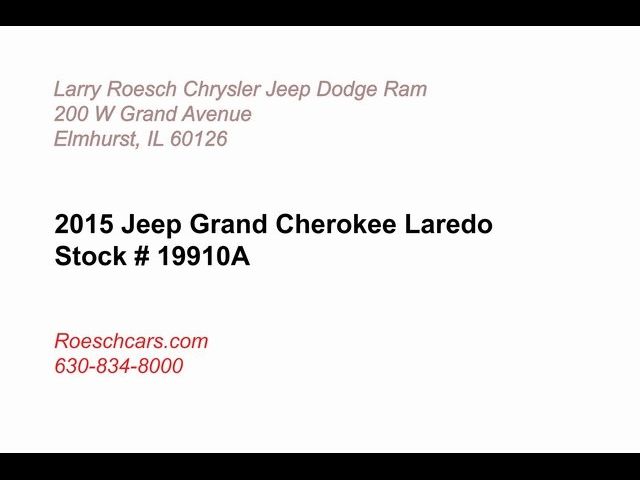 2015 Jeep Grand Cherokee Laredo