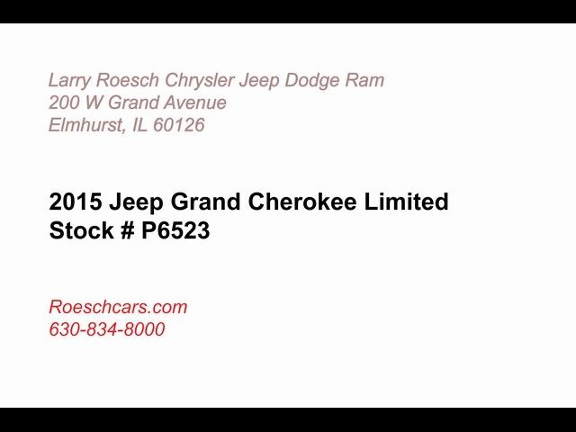 2015 Jeep Grand Cherokee Limited