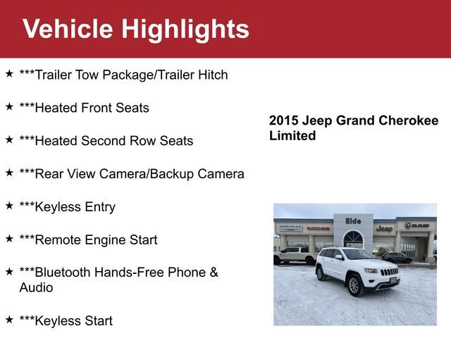 2015 Jeep Grand Cherokee Limited