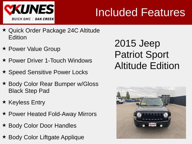 2015 Jeep Patriot Altitude Edition