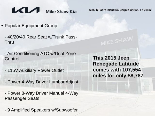 2015 Jeep Renegade Latitude