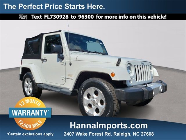 2015 Jeep Wrangler Sahara