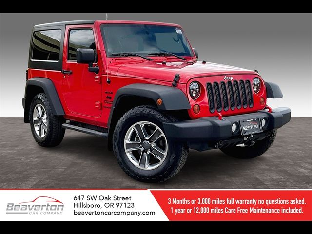 2015 Jeep Wrangler Sport