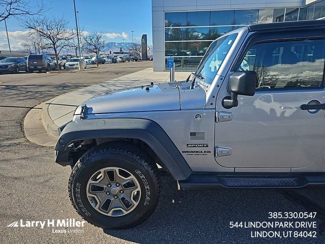 2015 Jeep Wrangler Unlimited Sport