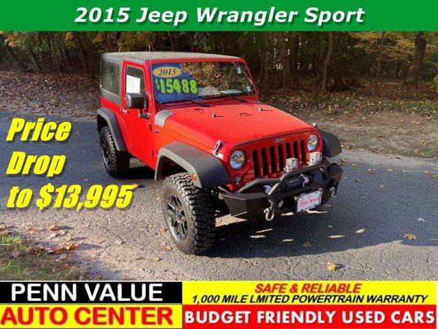 2015 Jeep Wrangler Sport