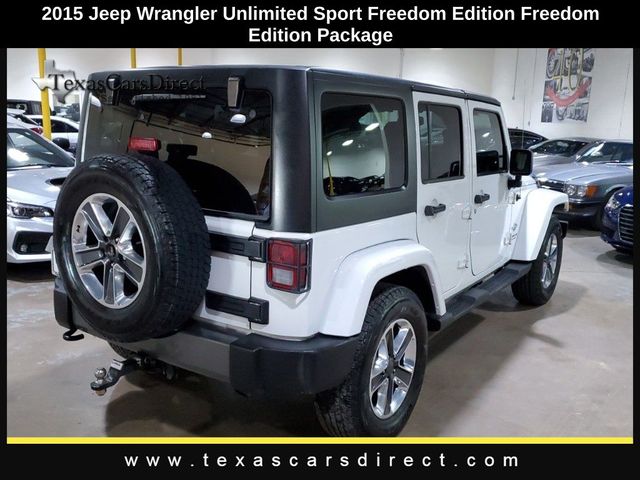 2015 Jeep Wrangler Unlimited Freedom