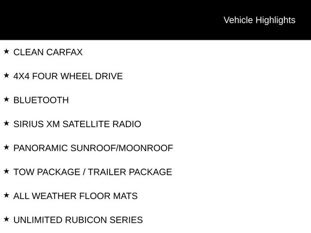 2015 Jeep Wrangler Unlimited Rubicon