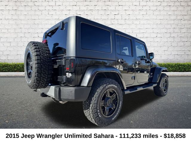 2015 Jeep Wrangler Unlimited Sahara