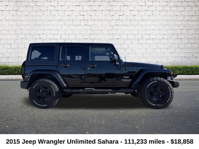 2015 Jeep Wrangler Unlimited Sahara