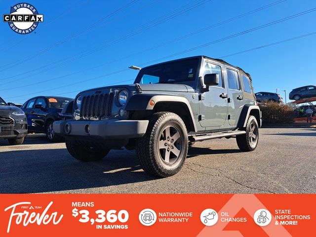 2015 Jeep Wrangler Unlimited Sport