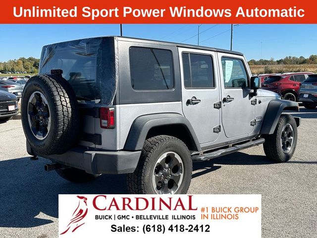 2015 Jeep Wrangler Unlimited Sport