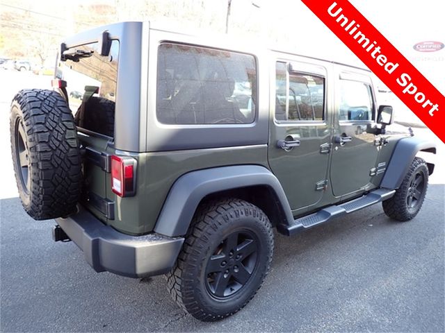 2015 Jeep Wrangler Unlimited Sport