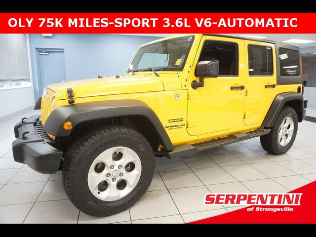 2015 Jeep Wrangler Unlimited Sport