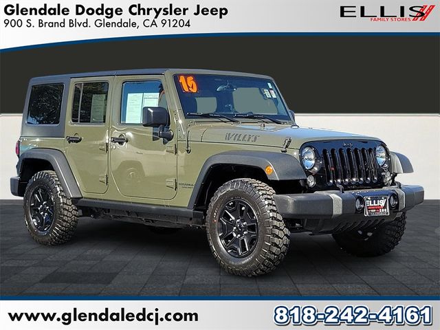 2015 Jeep Wrangler Unlimited Willys Wheeler