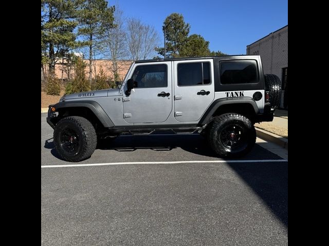 2015 Jeep Wrangler Unlimited Willys Wheeler