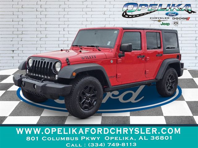 2015 Jeep Wrangler Unlimited Willys Wheeler