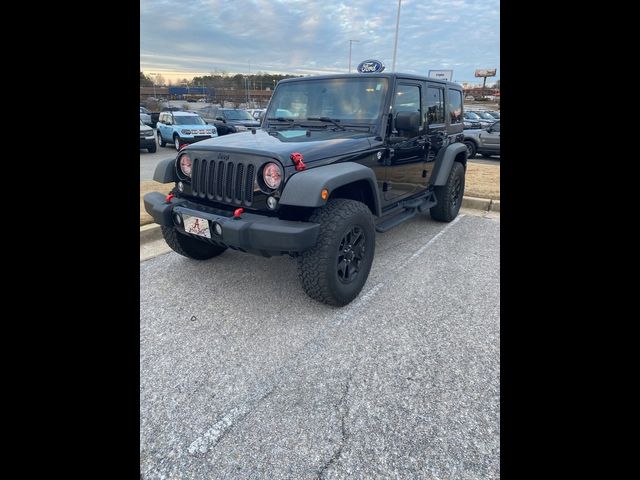 2015 Jeep Wrangler Unlimited Willys Wheeler