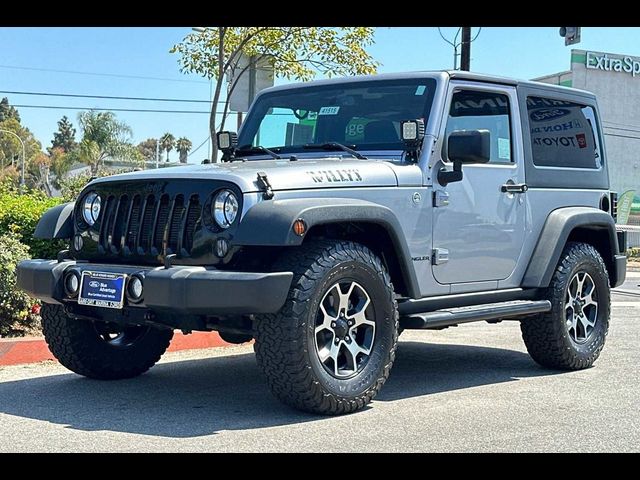 2015 Jeep Wrangler Willys Wheeler