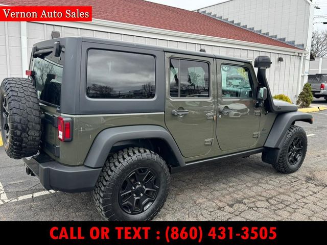 2015 Jeep Wrangler Unlimited Willys Wheeler