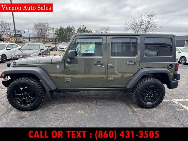 2015 Jeep Wrangler Unlimited Willys Wheeler