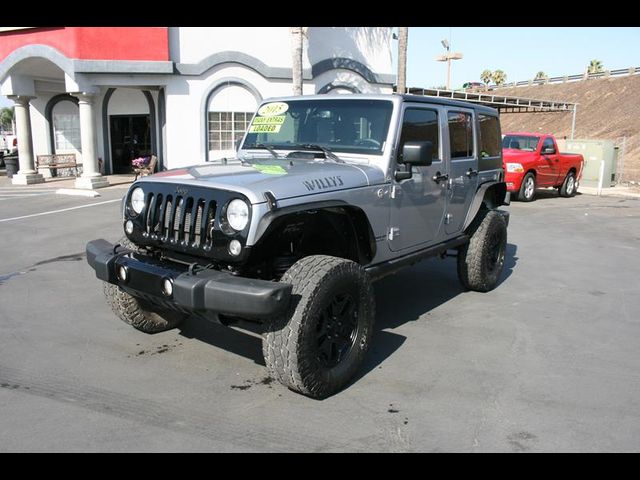 2015 Jeep Wrangler Unlimited Willys Wheeler