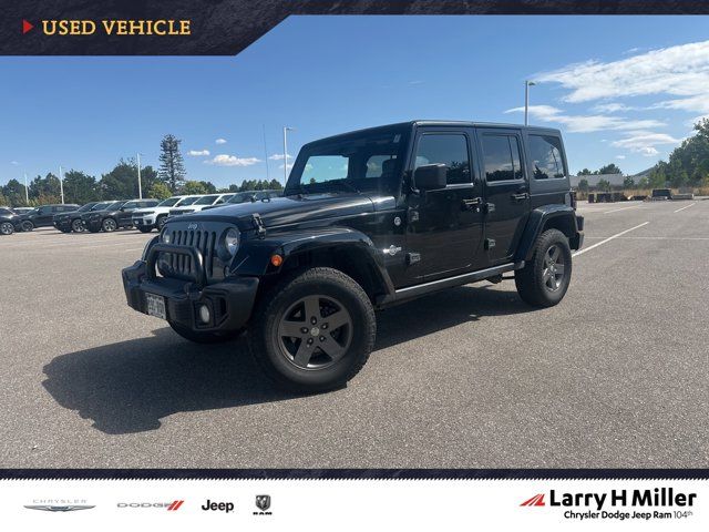 2015 Jeep Wrangler Unlimited Freedom