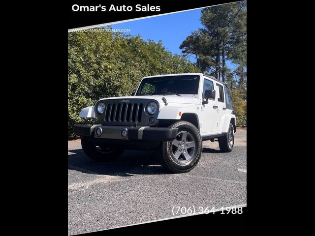 2015 Jeep Wrangler Unlimited Freedom