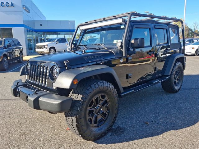 2015 Jeep Wrangler Unlimited Willys Wheeler