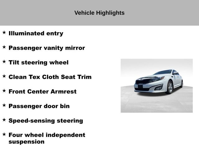 2015 Kia Optima LX